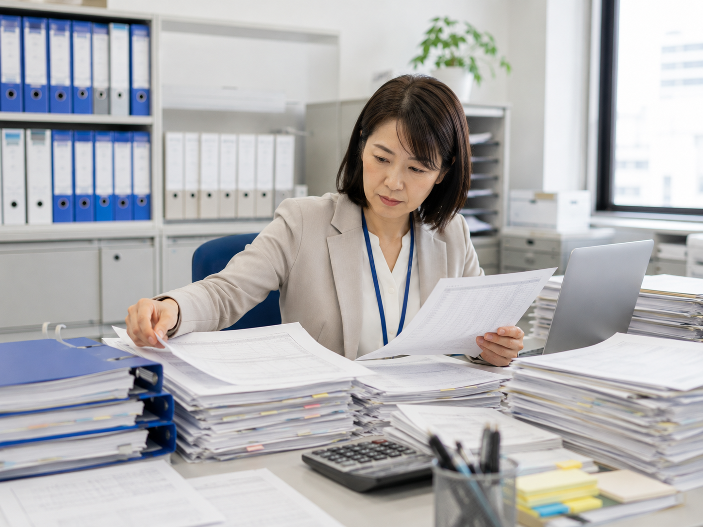 申告書類の確認・保管に手間がかかる
